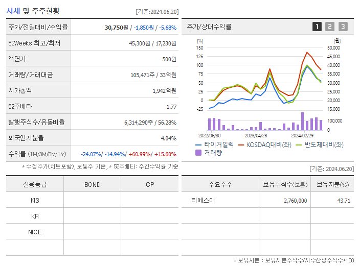타이거일렉_기업개요