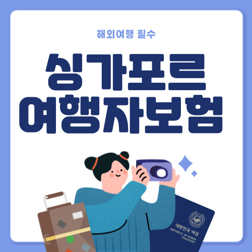 저렴한 싱가포르 여행자보험 추천