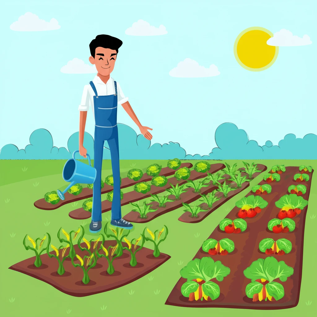 내 손으로 키운 채소 맛보면 마트 채