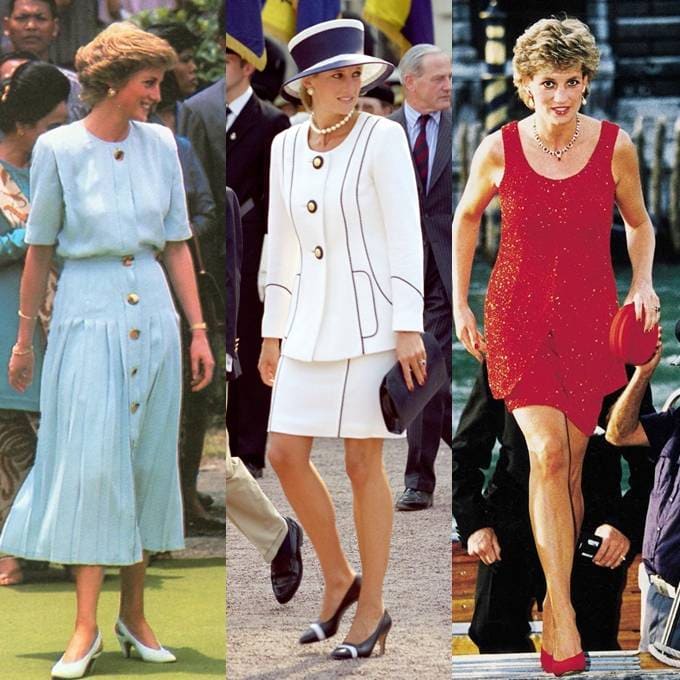 다이애나-왕세자비-패션