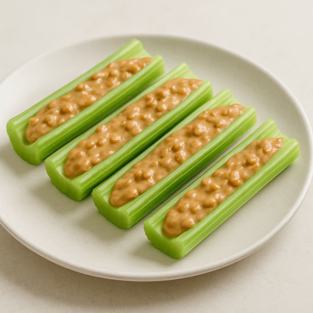 땅콩버터 음식 궁합 - 샐러리