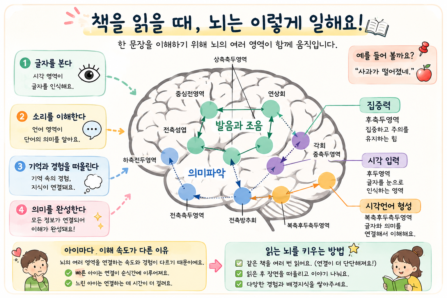 책을 읽는 뇌 읽는 뇌 키우는 방법