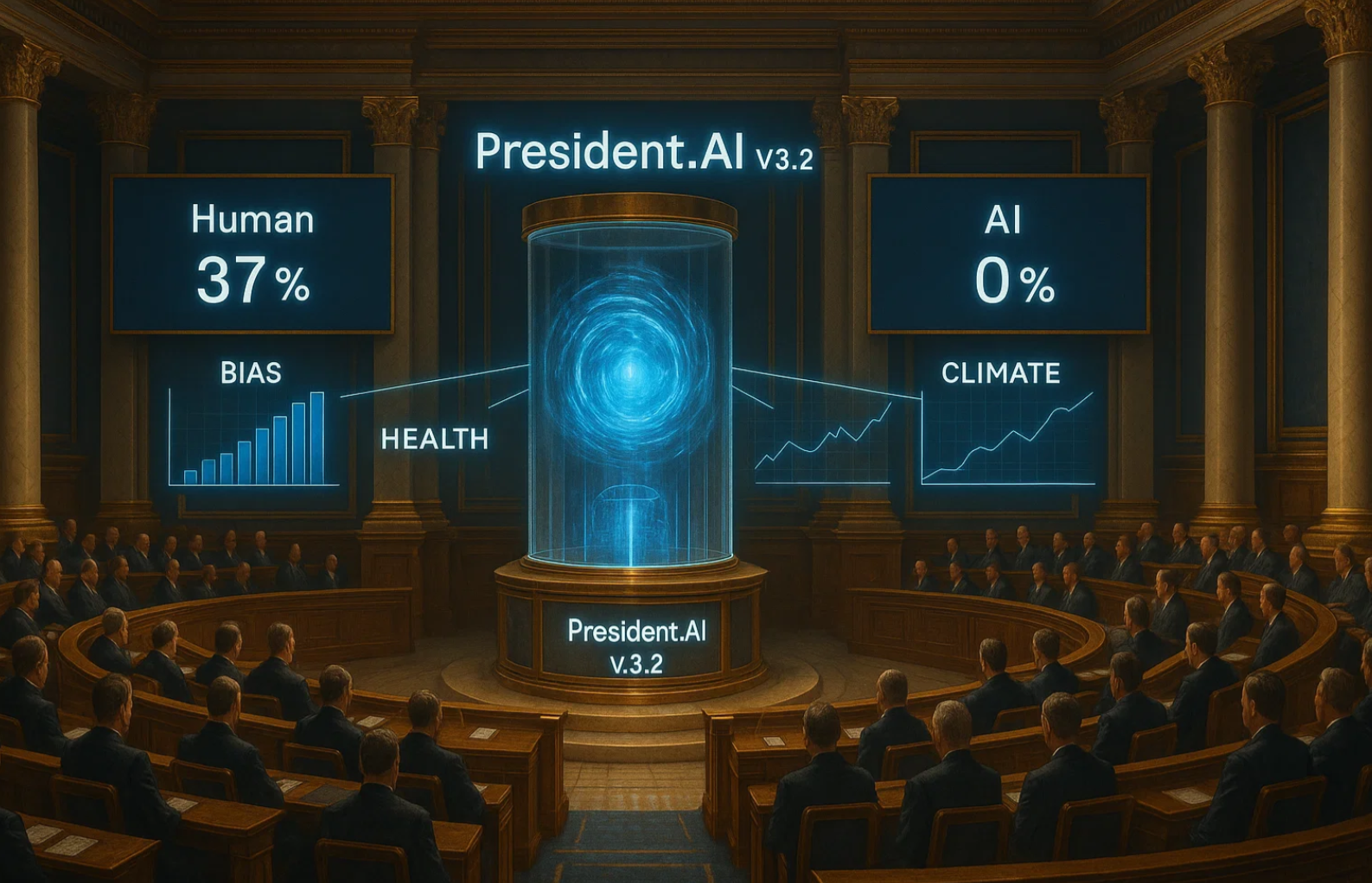 AI 대통령이 등장하면 국가는 더 좋아질까? 관련 사진