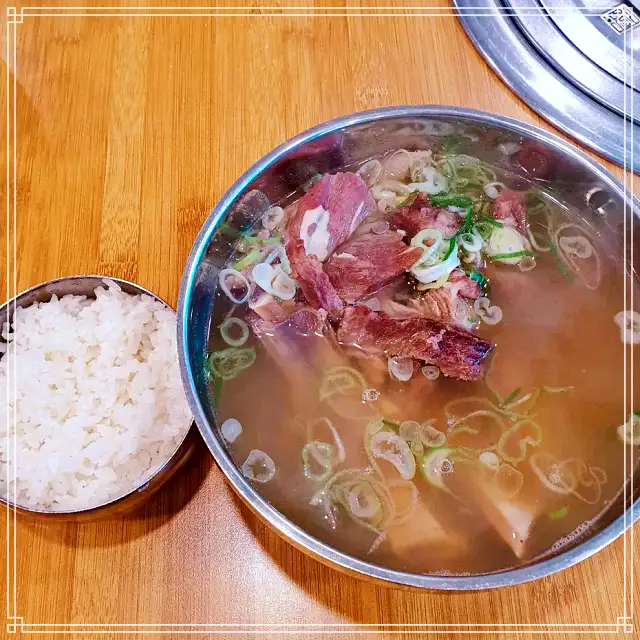 수원 행궁동 맛집 갈비 정식, 갈비탕