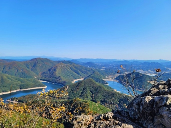 추월산 등산지도