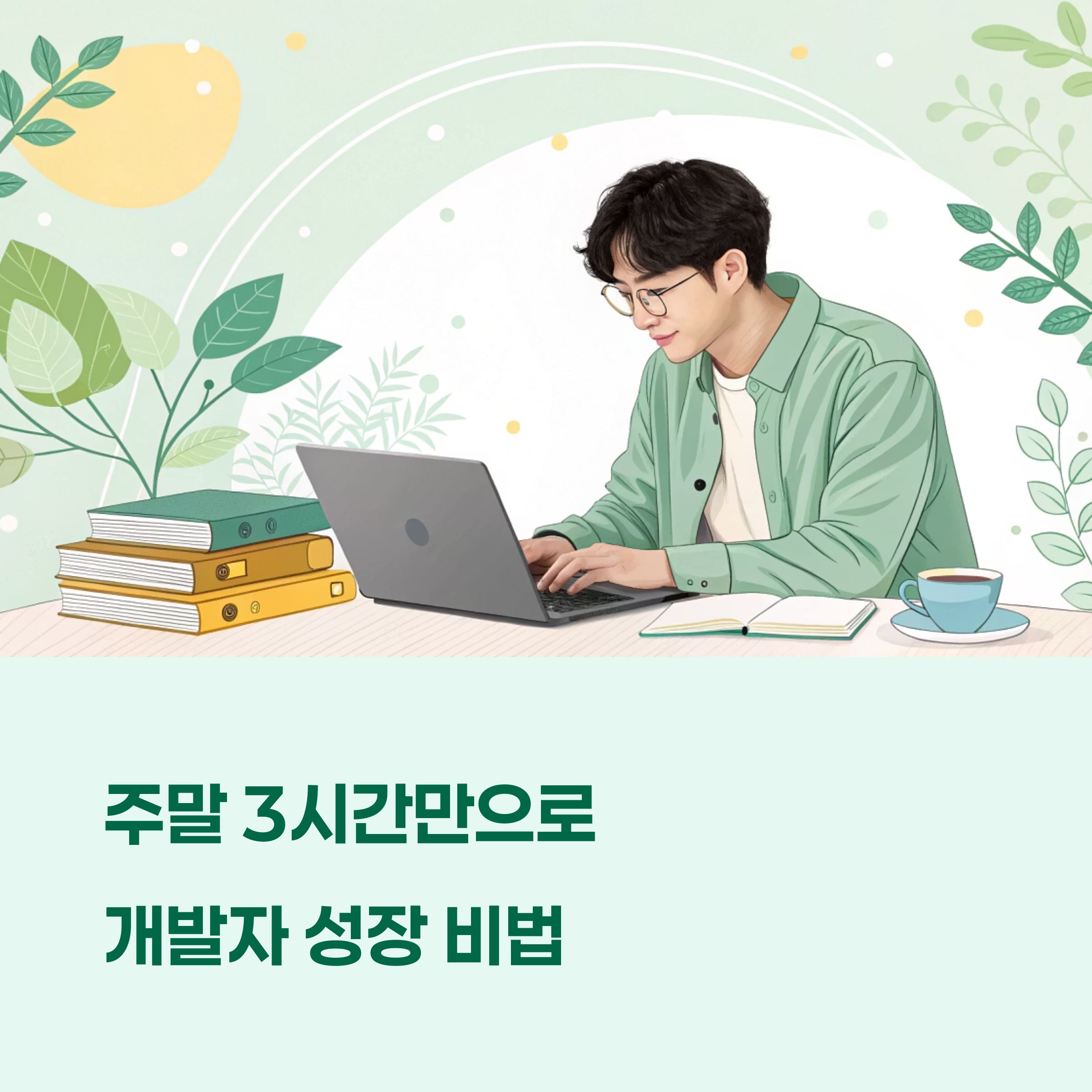 주말 3시간 개발자 실력 성장하는 루틴 공개