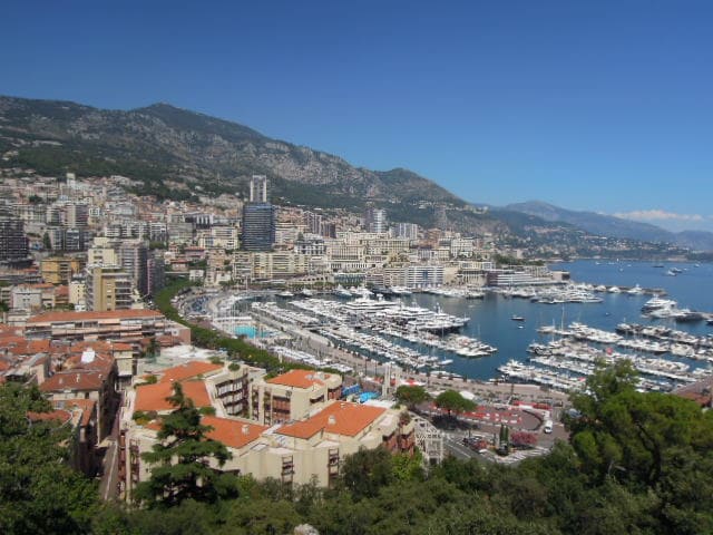 프랑스 남부의 모나코 여행