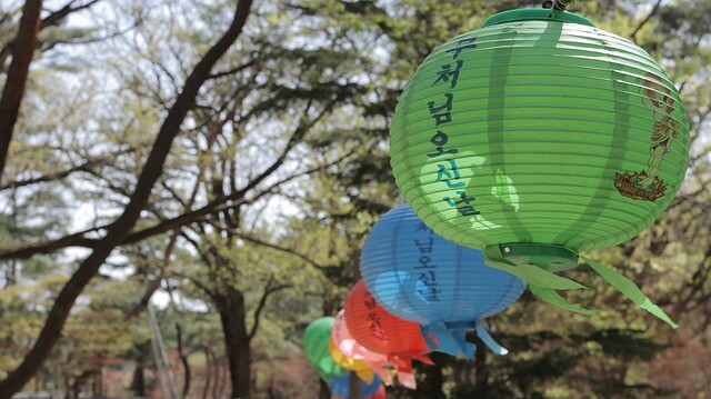 부처님 오신날. 연등