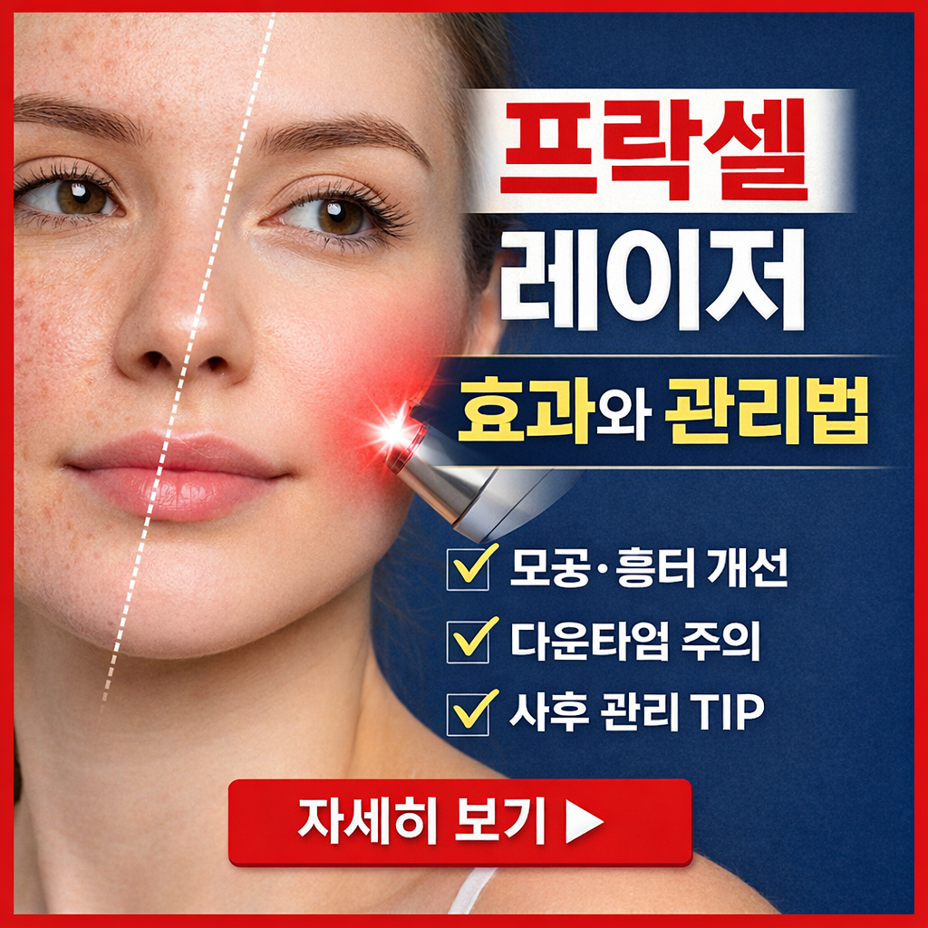 프락셀 레이저 효과