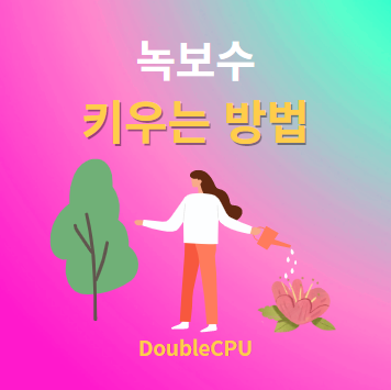 녹보수 키우기