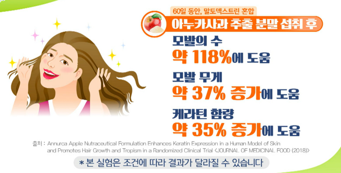 아누카 사과 분말