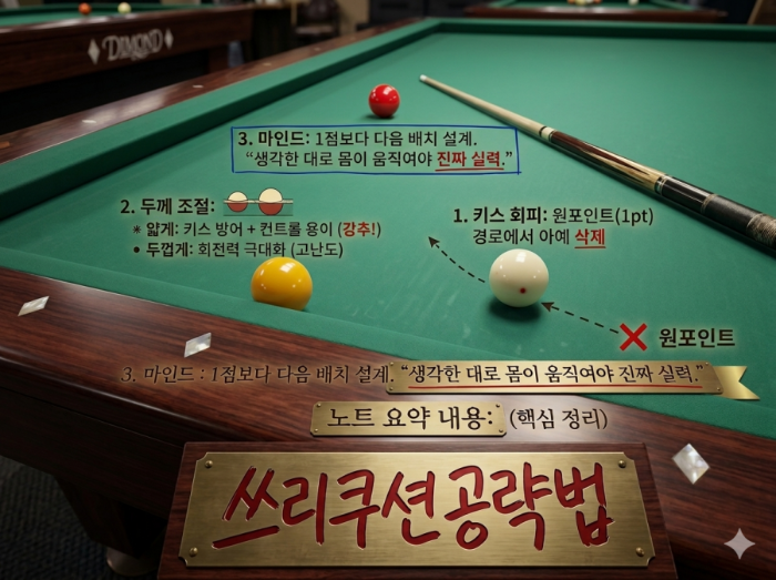 쓰리쿠션 공략법