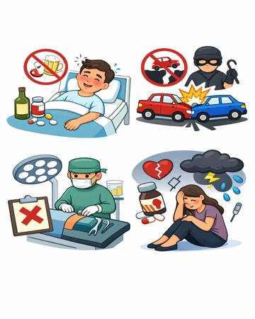 질병보험 보장 제외 조건과 보험금 미지급 사례14