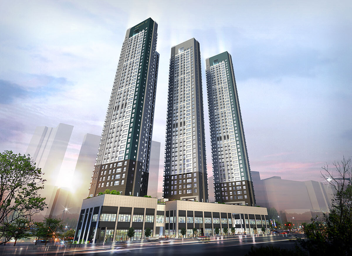 문수로 푸르지오 어반피스 - 조감도