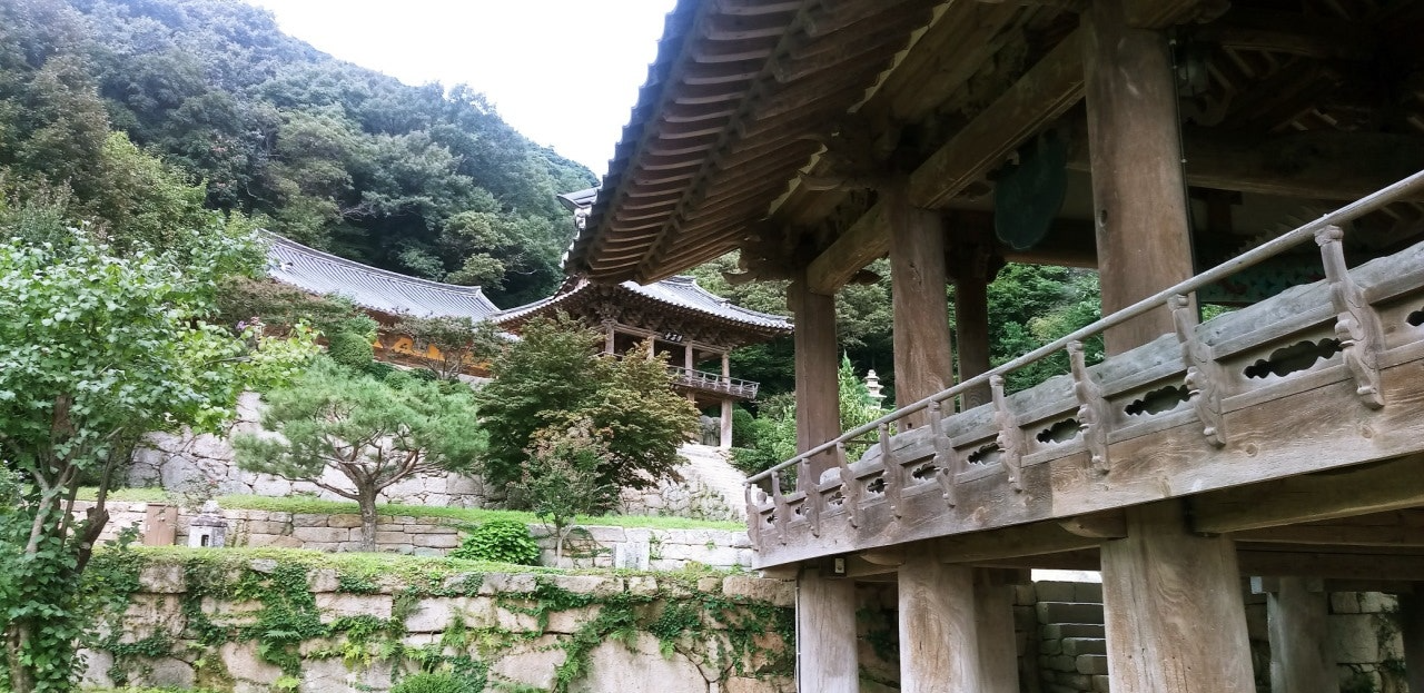 부석사 경내 풍경