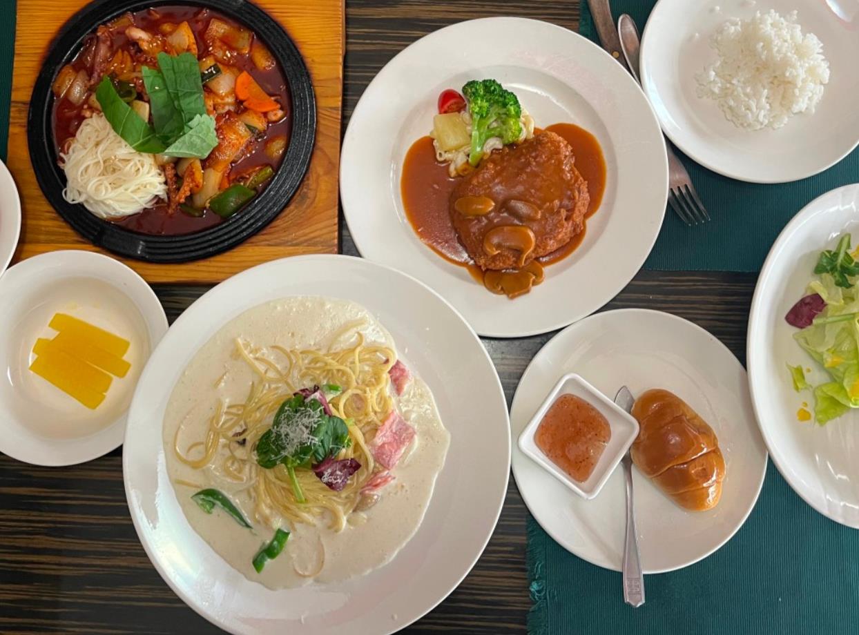 6시내고향 익산 경양식 낙지볶음 돈가스 한상