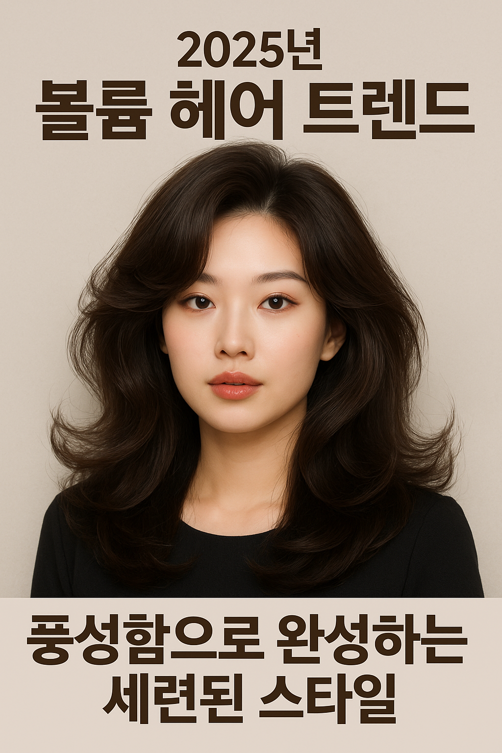 볼륨 헤어