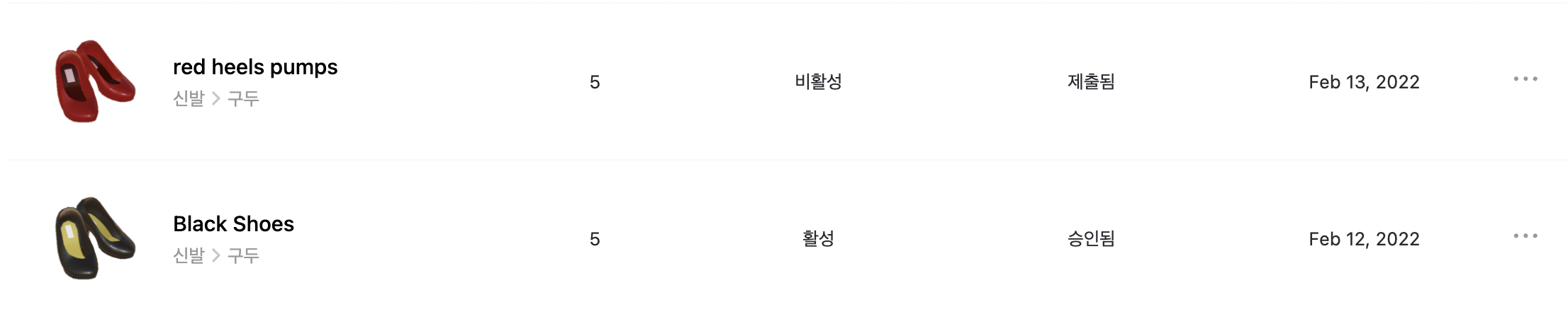블렌더로 제작한 빨간구두
