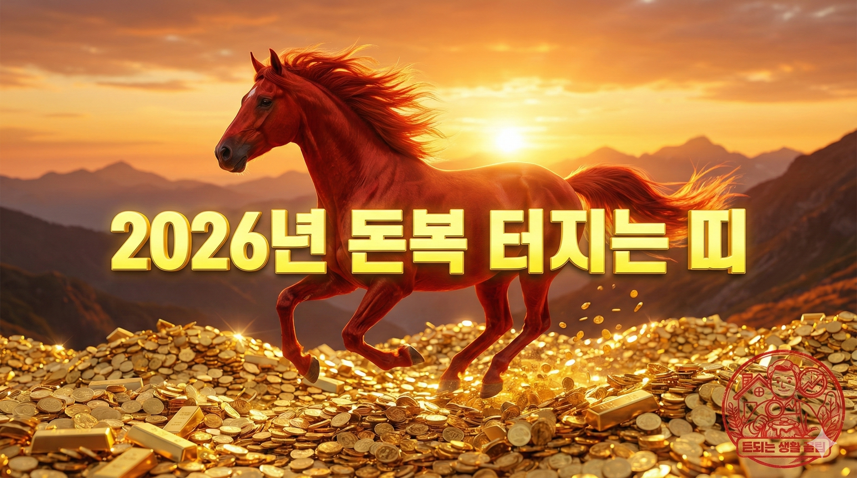 2026년 병오년 재물운 대박 나는 띠