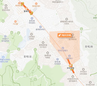 학원가