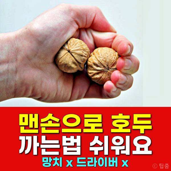 맨손으로 호두 까는 법,호두까기