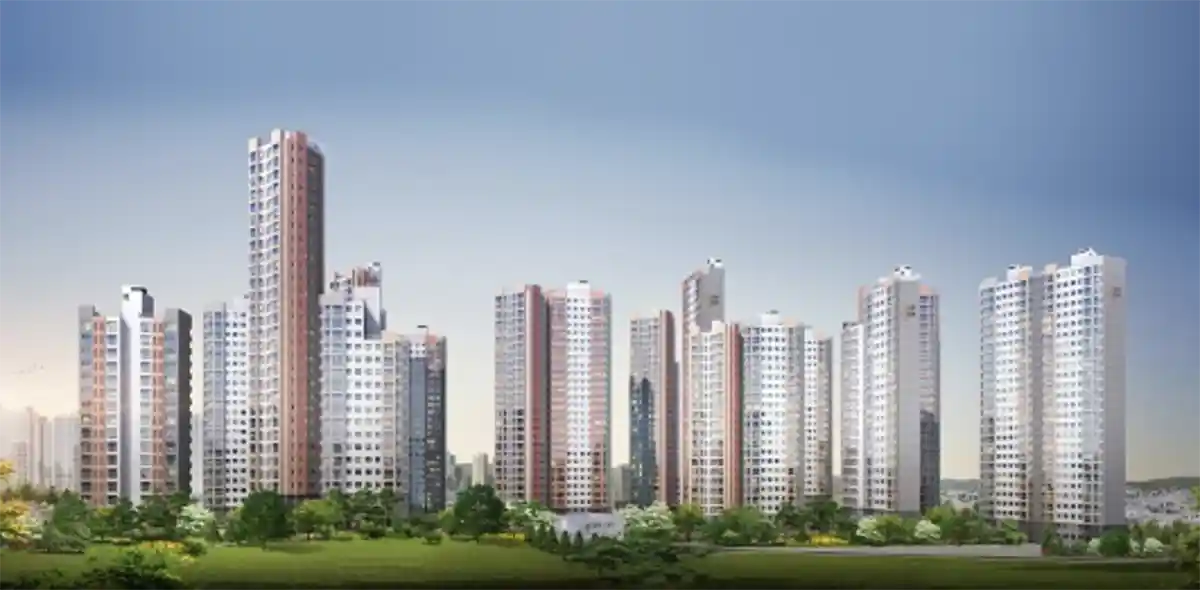김포-북변3구역-1200세대-아파트-투시도