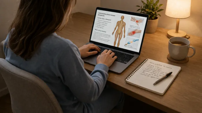 몸이 따끔거리는 증상