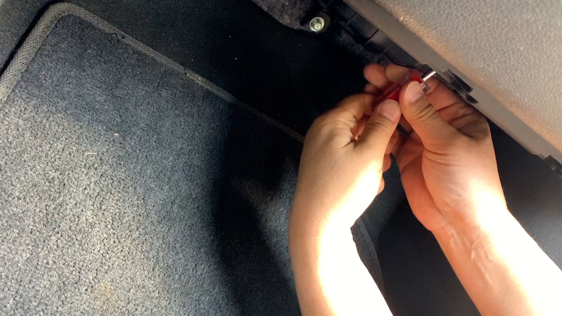 블로어 모터 제거