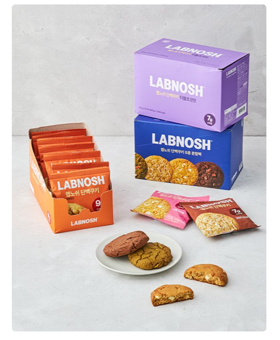 랩노쉬 단백질 쿠키