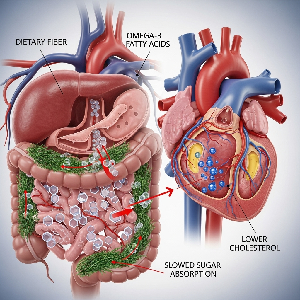 혈당 조절과 심장 건강까지 챙길 수 있습니다