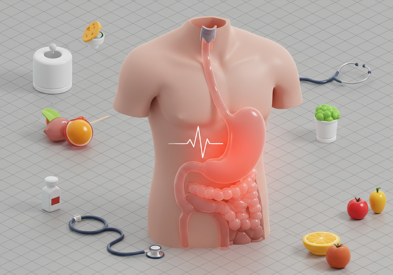 명치 콕콕 쑤시고 답답하다면?