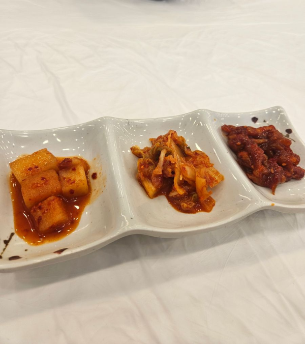 현대옥 3종반찬