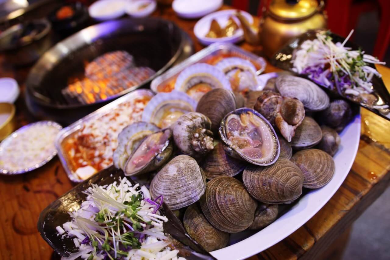 생방송오늘저녁 조개구이 오이도 맛집