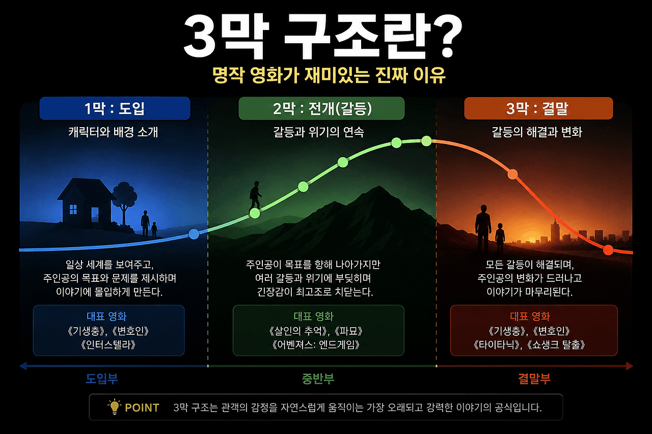 영화 속 3막 구조