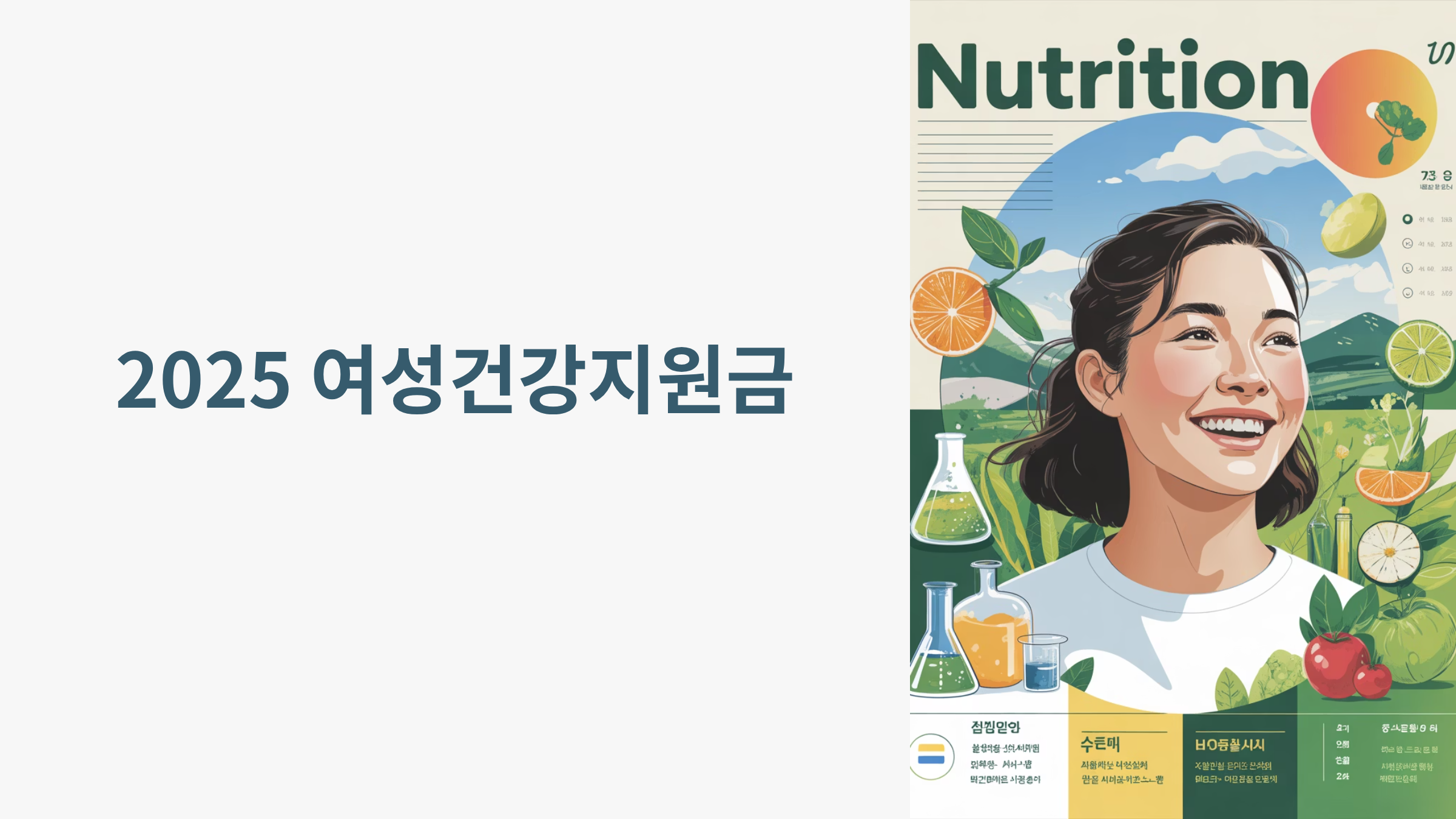 2025 여성건강지원금 총정리! 신청방법부터 지원금액까지 한눈에 보기