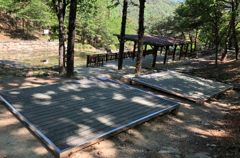 상주 성주봉 자연휴양림 야영데크 캠핑장_2