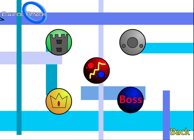 바운스어택3 모드 선택