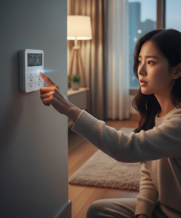 보일러 온돌모드