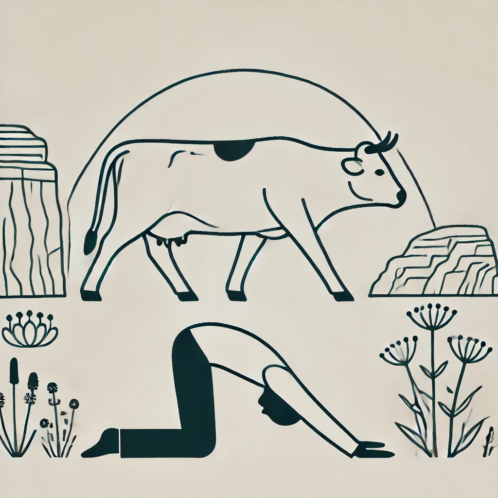 고양이-소 자세