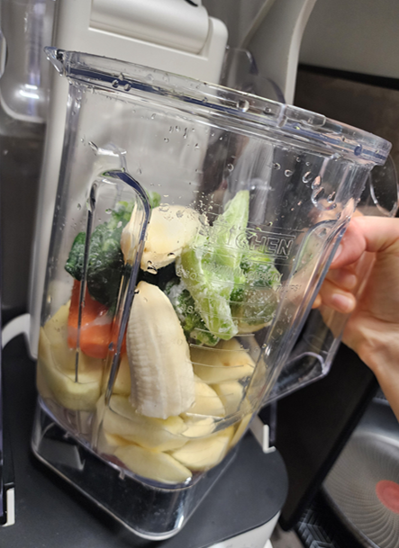 건강한 과일야채주스