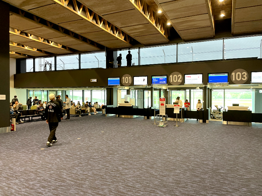 구마모토 국제공항 탑승장