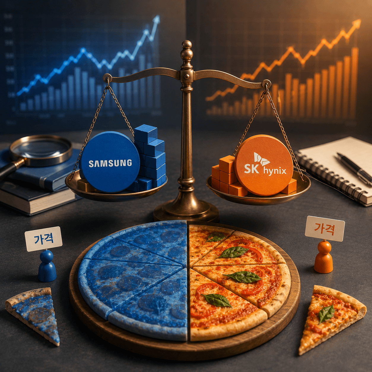 삼성전자 SK하이닉스 비교, 저도 주가 숫자에 속아 투자했던 적이 있습니다