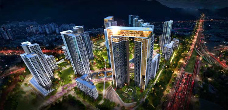 과천 디에이치 르블리스 조감도