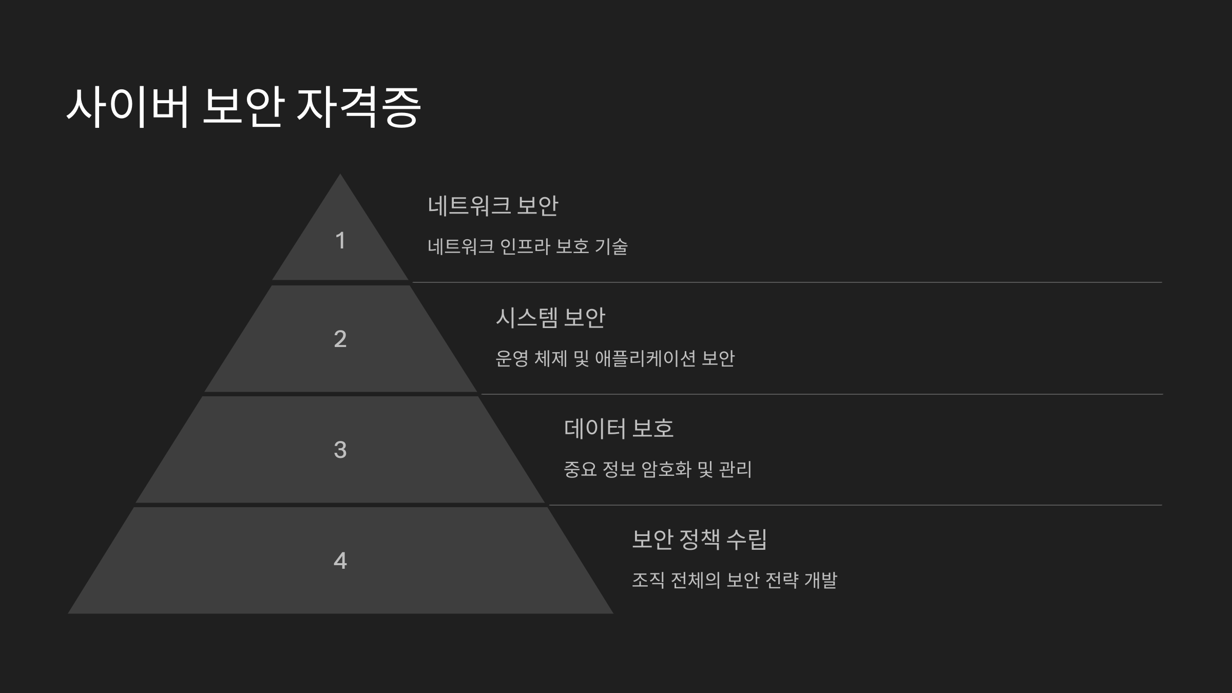 사이버 보안 자격증