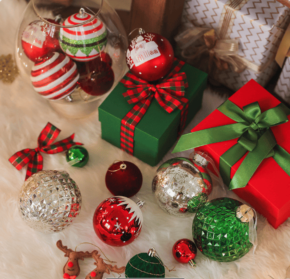 크리스마스 장식 사진