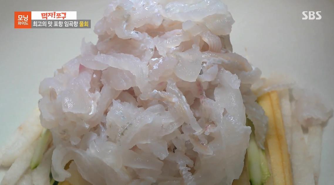 모닝와이드 먹자 포구 포항 임곡항 물회