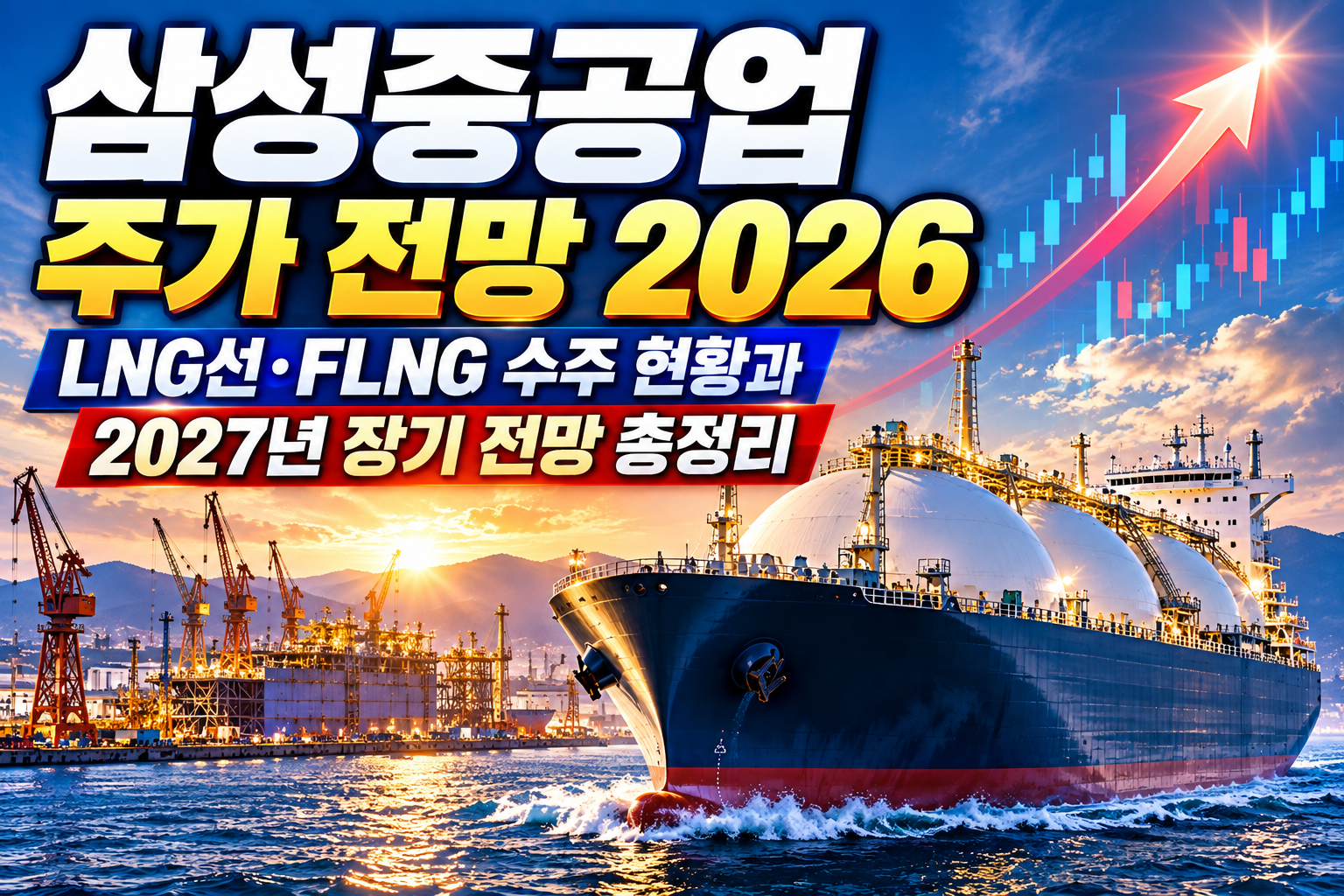 삼성중공업 주가 전망 2026｜LNG선&middot;FLNG 수주 현황과 2027년 장기 전망 총정리 관련 사진