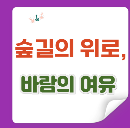 담양 타쉐쿼이아길 &amp; 죽녹원 - 숲과 바람이 머무는 길