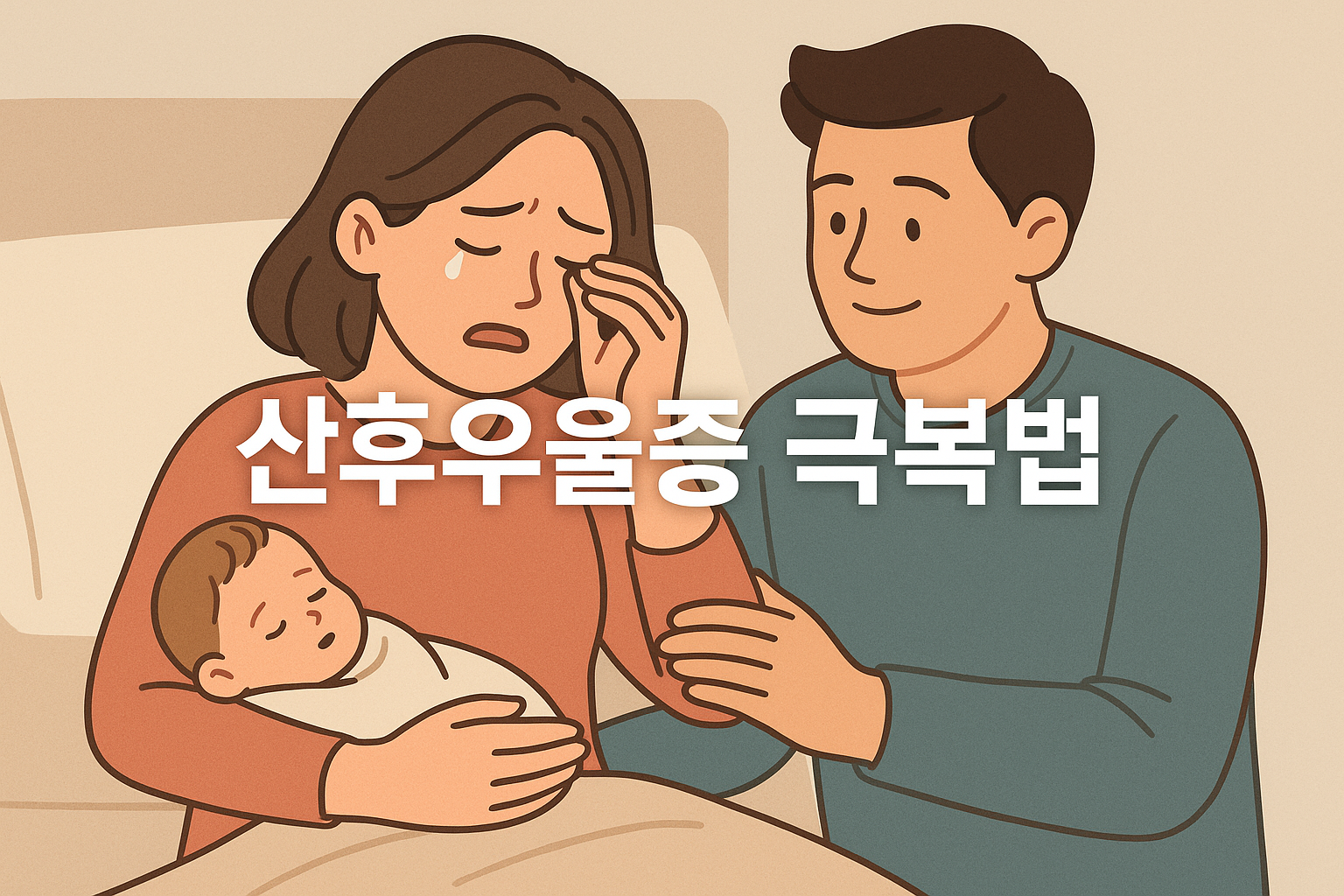 산모의 마음 건강 지키기 🍼 산후우울증 원인과 극복 가이드