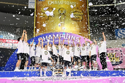 10년을 지배한 두산, 핸드볼 H리그 통합 우승 완성